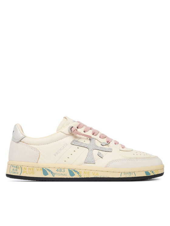 Premiata Premiata Sneakersy Bsktclad Bskt Clayd Var 8467 Kremowy