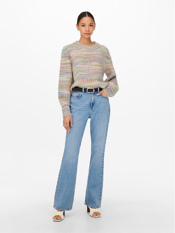 ONLY ONLY Džemper 15259443 Šarena Regular Fit
