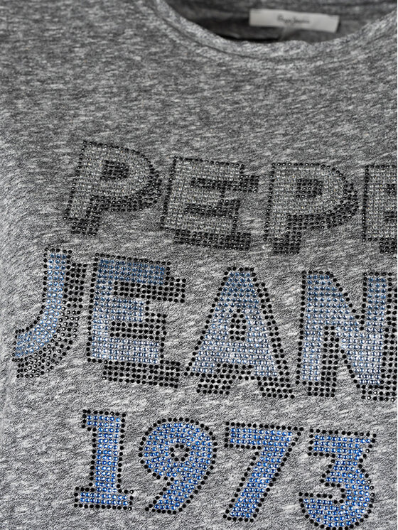 Pepe Jeans Pepe Jeans T-Shirt PL504817 | Bibiana Γκρι Regular Fit