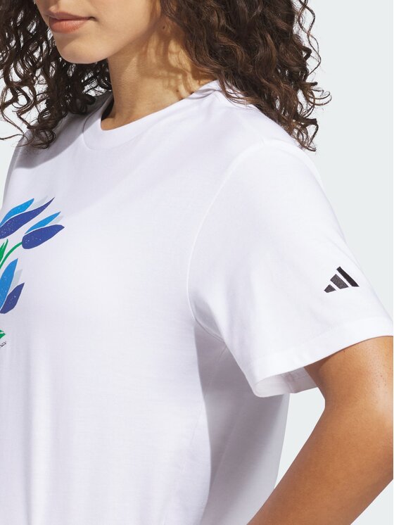 adidas adidas T-Shirt 167502 Biały Regular Fit