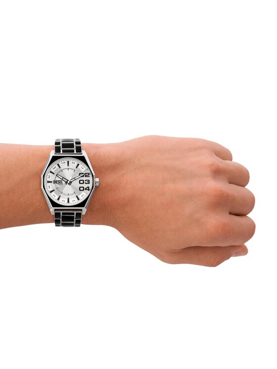 Diesel Diesel Orologio Double Scraper DZ2195 Nero