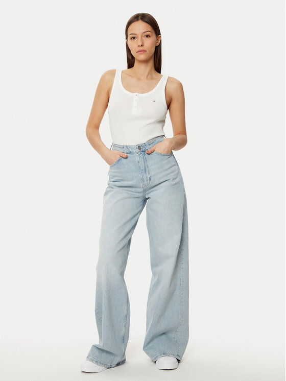 Tommy Jeans Tommy Jeans Top DW0DW19492 Bela Slim Fit
