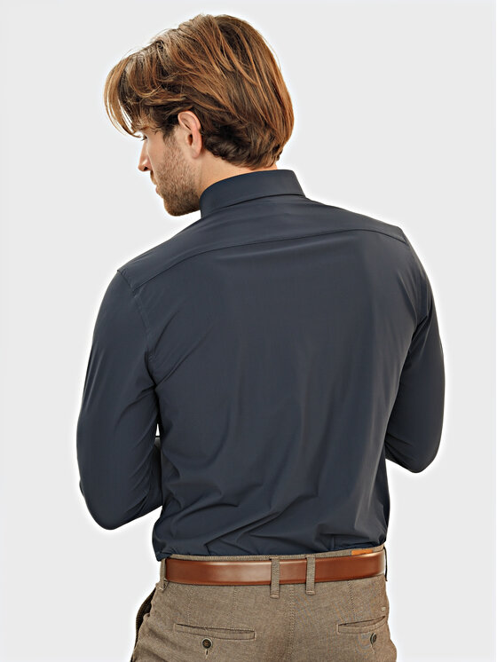 Evenemen Evenemen Koszula Fantasy Granatowy Slim Fit