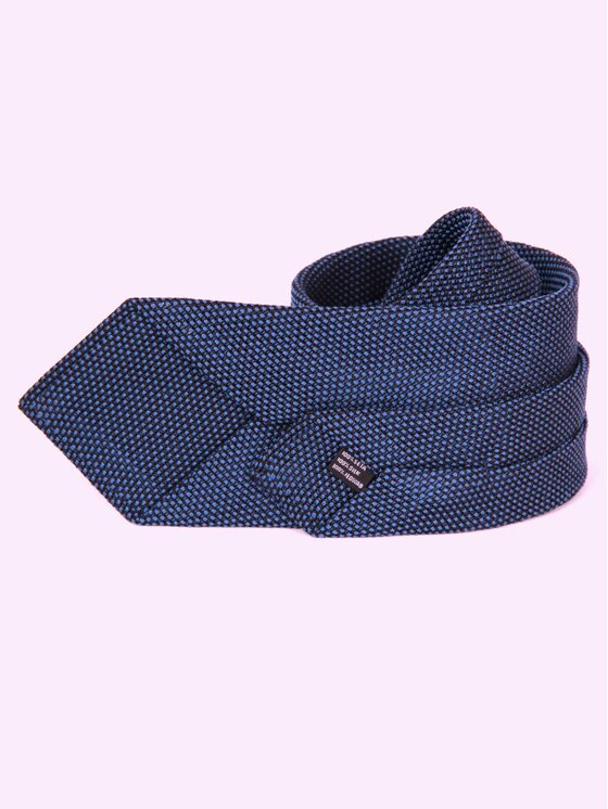 ELSNER ELSNER Γραβάτα JEDWAB GRENADYNA GARZA FINA A1402 Σκούρο μπλε