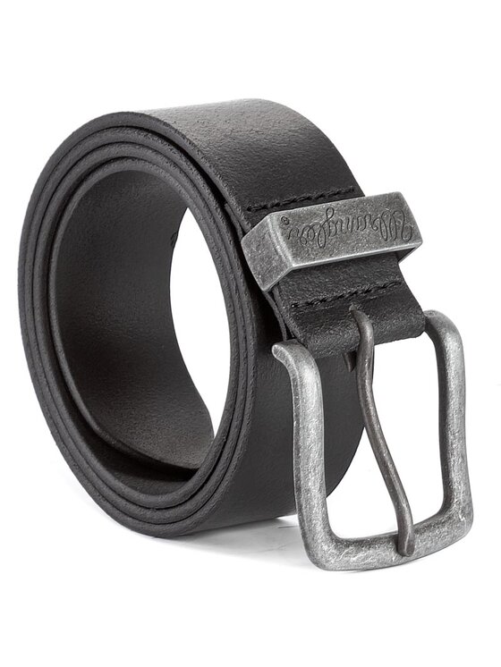 Wrangler Wrangler Pánský pásek Metal Loop W0080US01 85 Černá