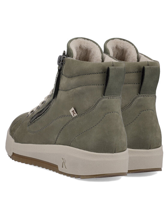 Rieker DAMES Sneakers W0164, Vrouwen Lage Sneaker,verwisselbaar voetbed,lage schoen,straatschoenen,vrije tijd,sportief,Zwart (schwarz / 00),37 EU / 4