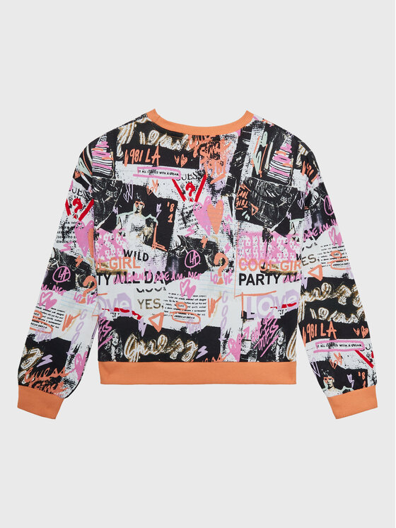 Felpa J3RQ02 KA6R3 Multicolore Regular Fit