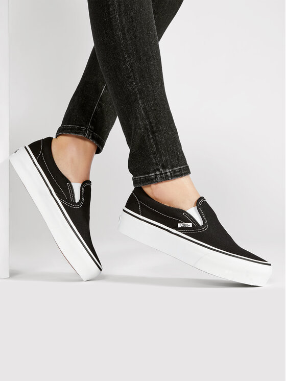 Vans Vans Sportbačiai Classic Slip-On P VN00018EBLK Juoda
