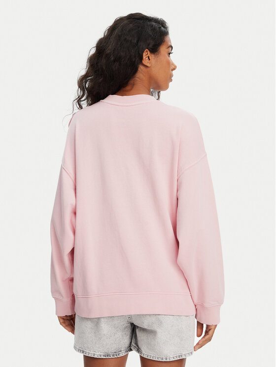 Roxy Roxy Majica dugih rukava ERJFT04997 Ružičasta Relaxed Fit