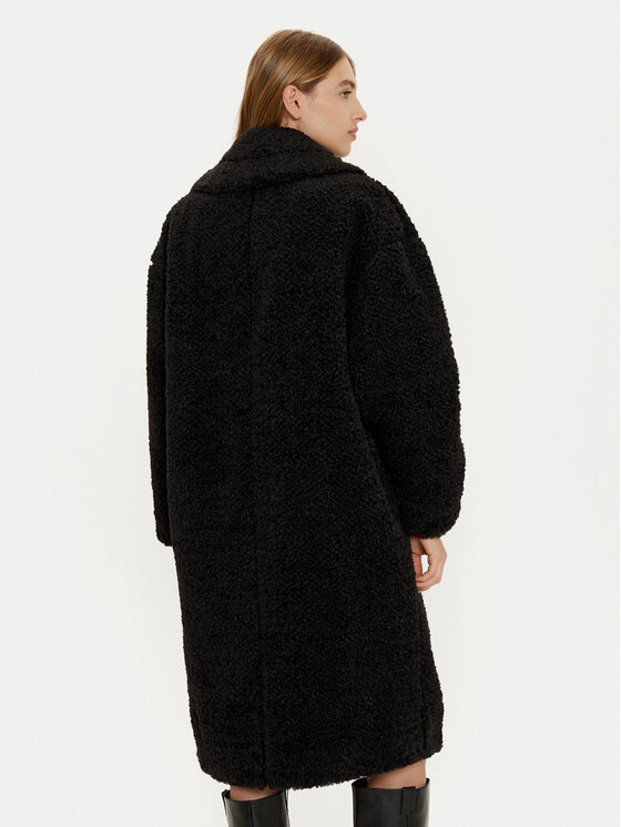 HUGO Hugo Fellmantel Malite-1 50523262 Schwarz Oversize