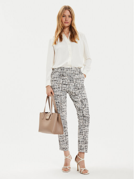 Joseph Ribkoff Joseph Ribkoff Riidest püksid 241189 Beež Slim Fit