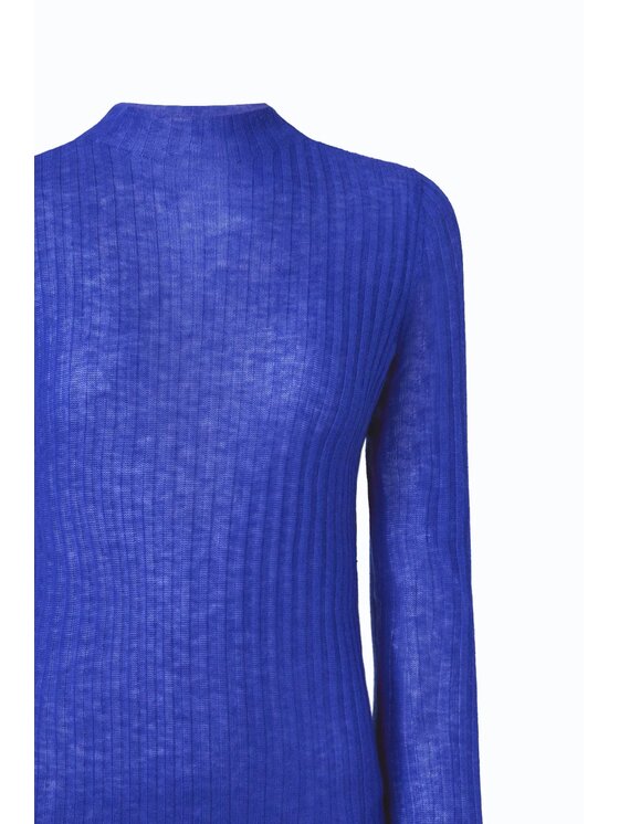 PINKO PINKO Sweter Muggito Maglia Niebieski Slim Fit