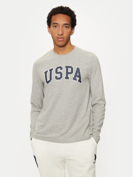 U.S. Polo Assn. Longsleeve krekls MUP2184 Pelēks Regular Fit