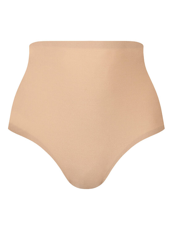Chantelle Chantelle Klasikinės kelnaitės aukštu juosmeniu Soft Stretch Plus Size C11370 Smėlio