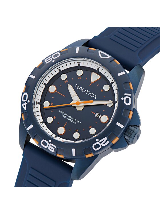 Nautica Nautica Zegarek NAPNRS401 Granatowy