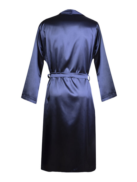 DKaren Lingerie DKaren Lingerie Szlafrok Christian Męska Granatowy