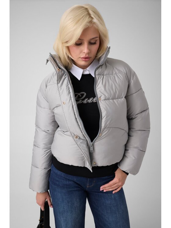 Guess Guess Bunda pro přechodné období 184822 Zelená Classic Fit