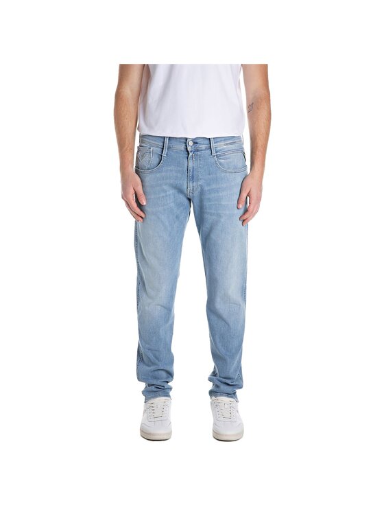 REPLAY REPLAY Jeansy 21296 Błękitny Slim Fit