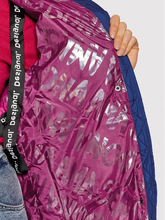 Desigual Desigual Kurtka zimowa Corea 21WWEWAW Niebieski Regular Fit