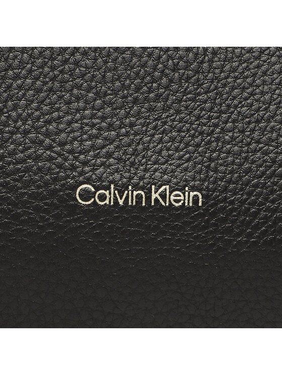 Calvin Klein Calvin Klein Soma Re-Lock Dbl Shoulder Bag K60K610183 Melns