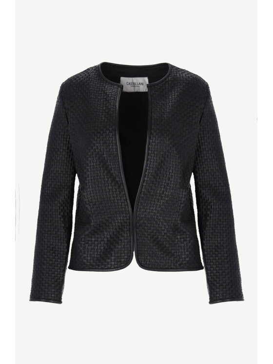 Castellani Castellani Marynarka Serena Czarny Regular Fit