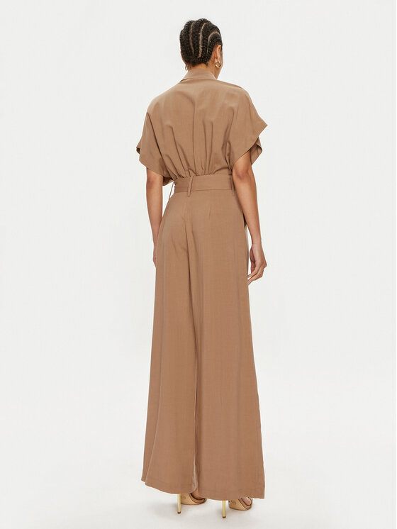 ViCOLO ViCOLO Kombinezon TB1627 Smeđa Regular Fit