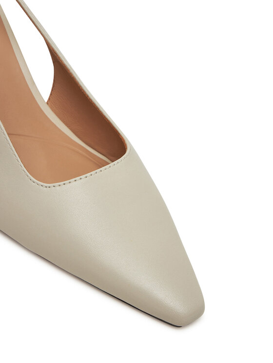Tommy Hilfiger Tommy Hilfiger Sandali Squared Toe FW0FW08636 Beige