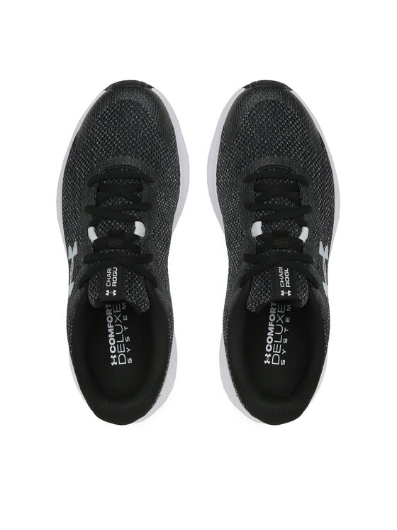 Under Armour Under Armour Tekaški čevlji Ua W Charged Rogue 3 Knit 3026147-001 Črna