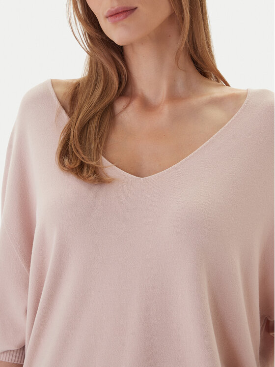 Kontatto Kontatto Светр 3M0815C Рожевий Relaxed Fit