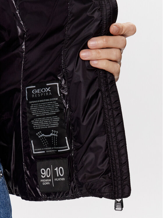 Geox Geox Puhovka Jaysen W3525B-T2449 F9000 Črna Regular Fit