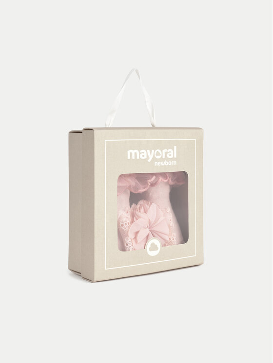 Mayoral Mayoral Komplett Set Haarband und Socken 9869 Rosa