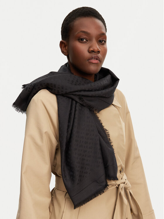 BOSS BOSS Foulard Ledonia 50517733 Nero