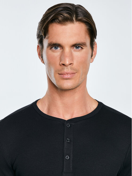 BIG STAR BIG STAR Koszula ICARUS Czarny Slim Fit