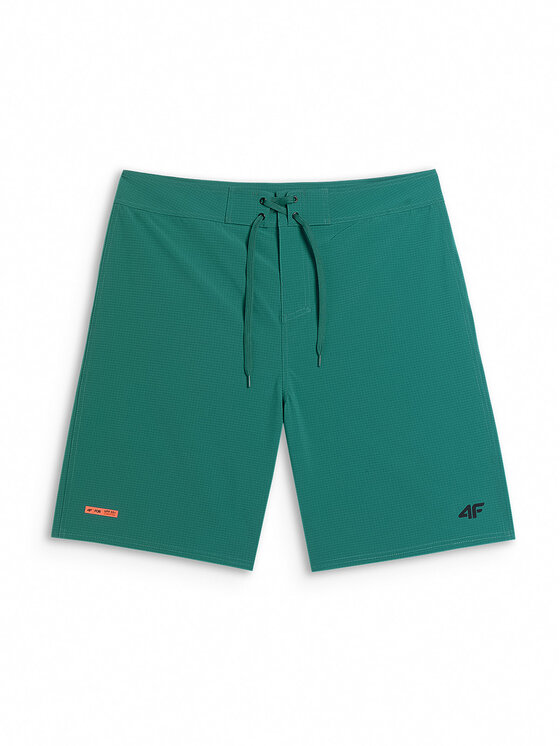 4F 4F Szorty kąpielowe FOB SUMMER Turkusowy Regular Fit