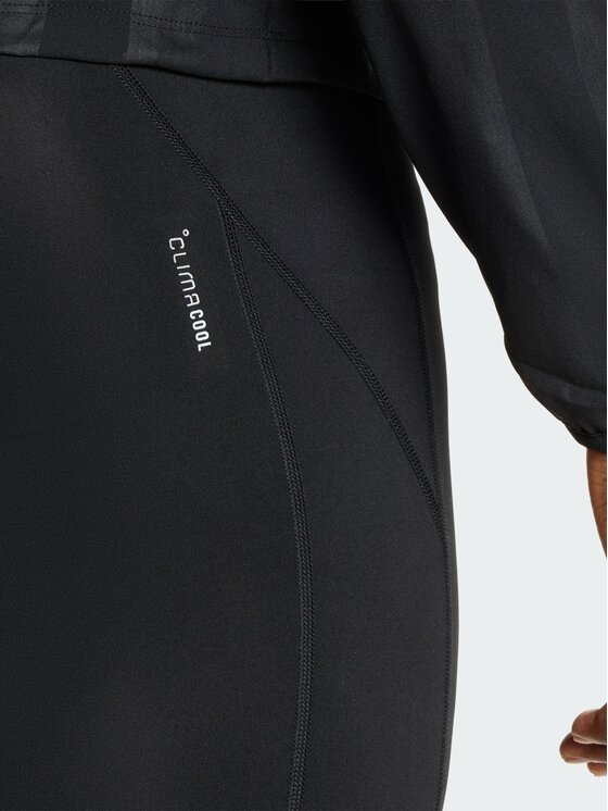 adidas adidas Legginsy adi365 Running Essentials Czarny Fitted Fit