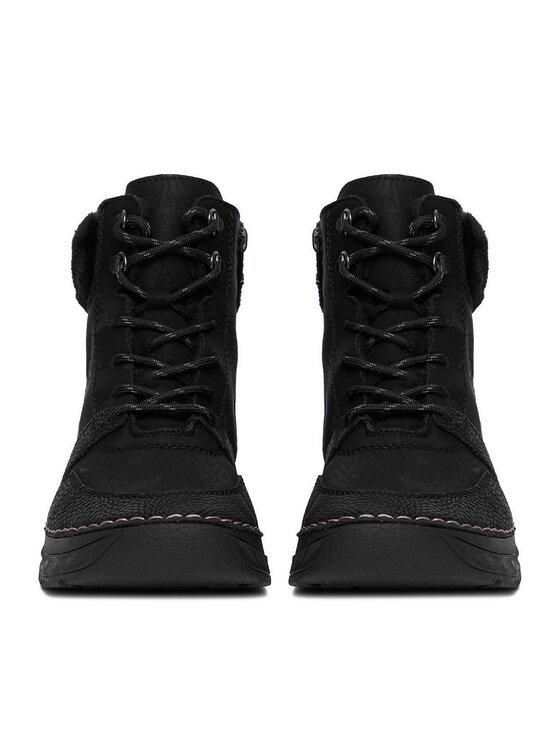 Rieker Rieker Schnürschuhe CEO-44555-00 Schwarz