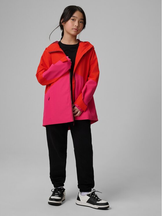 4F 4F Giacca di transizione 4FJWSS26TTJAF0958-62S Rosso Regular Fit