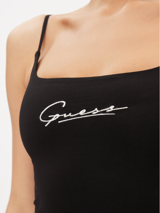 Guess Guess Topiņš Signature V4RP06 J1314 Melns Regular Fit