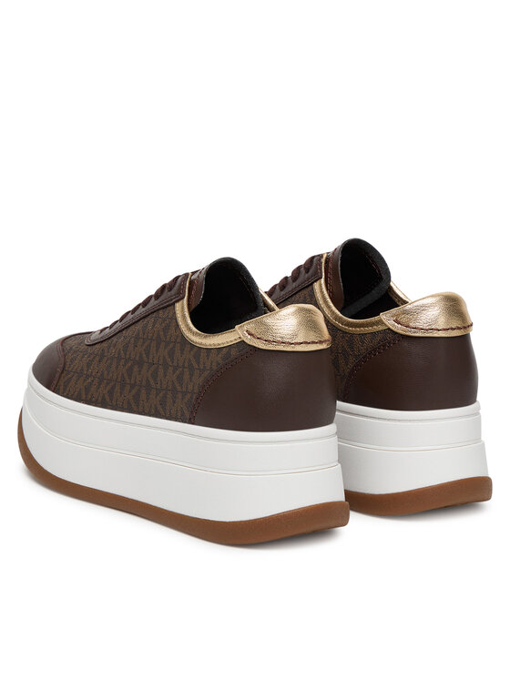 MICHAEL Michael Kors MICHAEL Michael Kors Sneakersy Hayes 43T5HYFS2L Hnedá