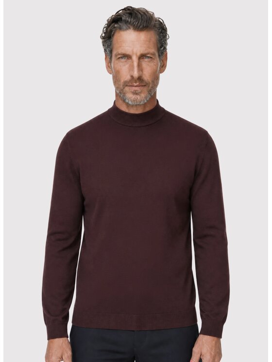 Pako Lorente Pako Lorente Sweter P26WN-2X-009 Brązowy Slim Fit