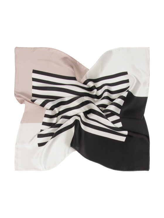 ALLORA BE UNIQUE ALLORA BE UNIQUE Foulard z jedwabiu Beige