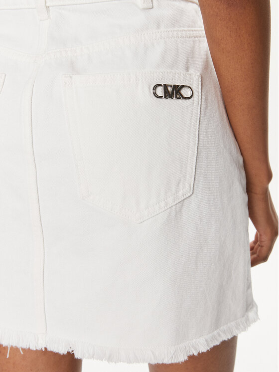 MICHAEL Michael Kors MICHAEL Michael Kors Gonna di jeans MS470CO80V Bianco Slim Fit