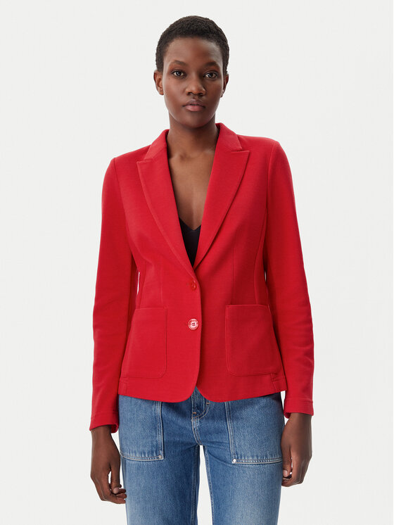 Olsen Olsen Zakó 15001367 Piros Regular Fit