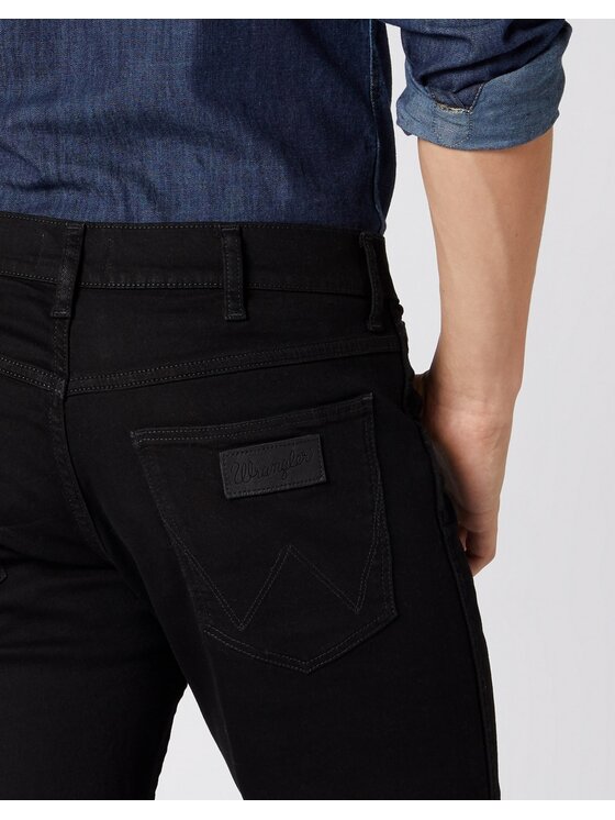 Wrangler Wrangler Jeansy GREENSBORO Czarny Slim Fit