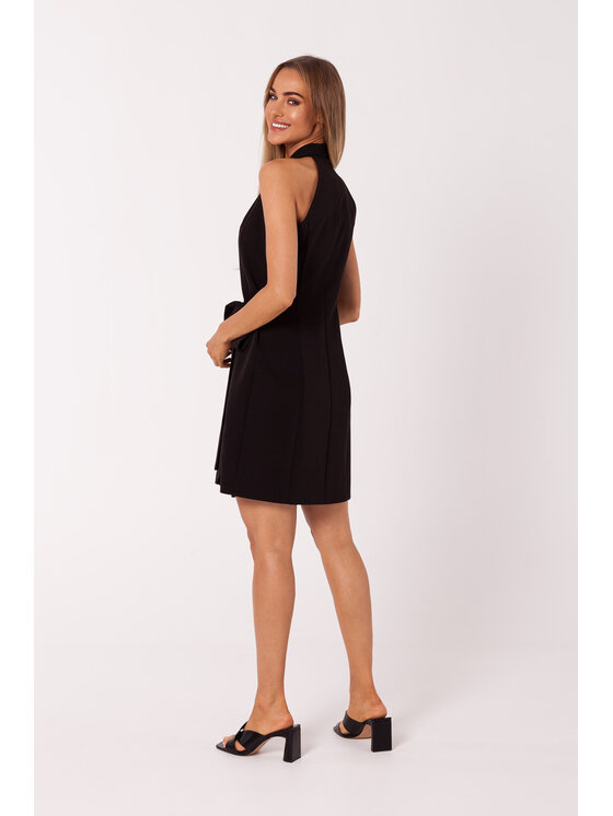 Made of Emotion Made of Emotion Letné šaty M747 Čierna Premium Fit