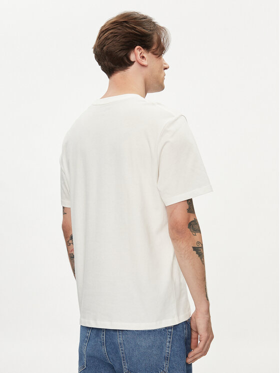 Pepe Jeans Pepe Jeans T-krekls Claude PM509390 Écru Regular Fit