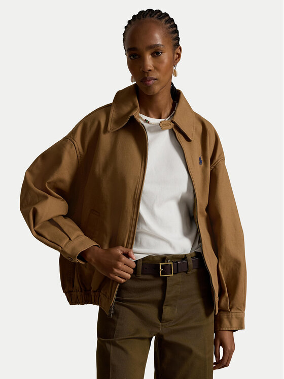 Polo Ralph Lauren Polo Ralph Lauren Bunda pro přechodné období 211A96311003 Béžová Oversize