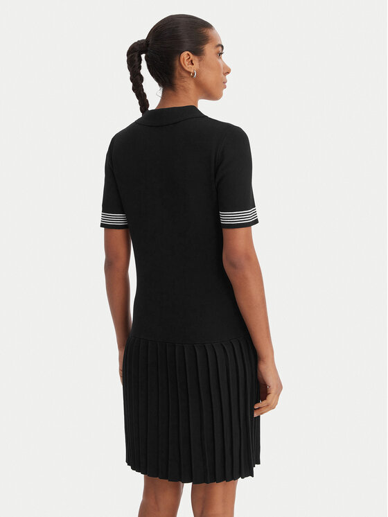 Morgan Morgan Úpletové šaty 261-RMCAMI Černá Slim Fit