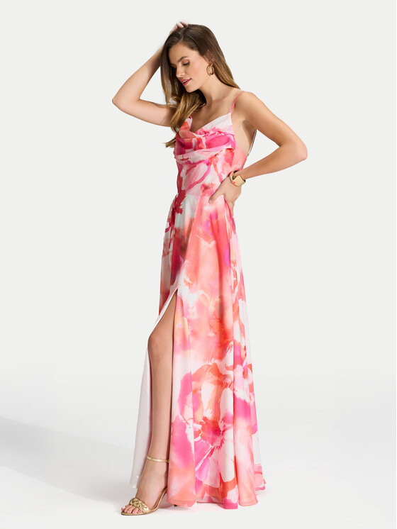 Swing Swing Estélyi ruha 5AI18600 Rózsaszín Regular Fit