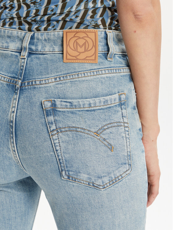 Marella Marella Traperice Fcrop 2413181084 Plava Flare Fit